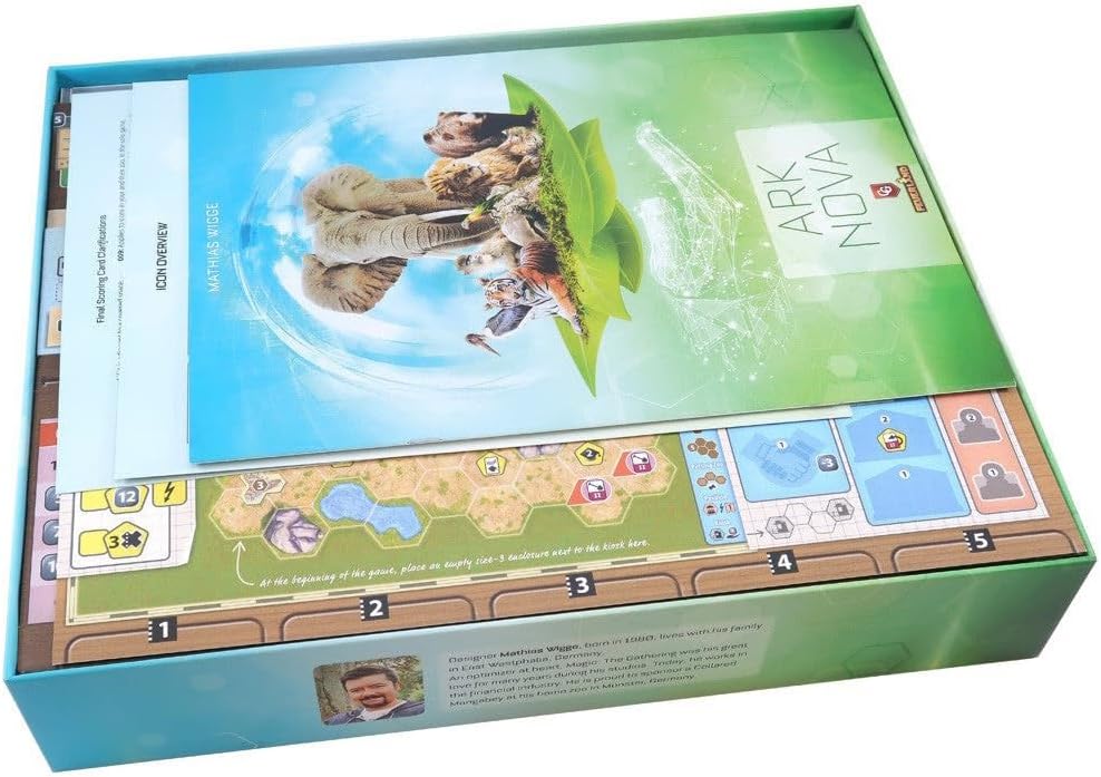 Folded Space Box Insert: Ark Nova - WiredVillage Games - Wiredvillage Games